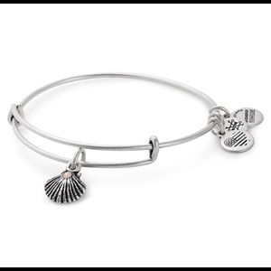 Alex and Ani Sea Shell Bracelet Silver